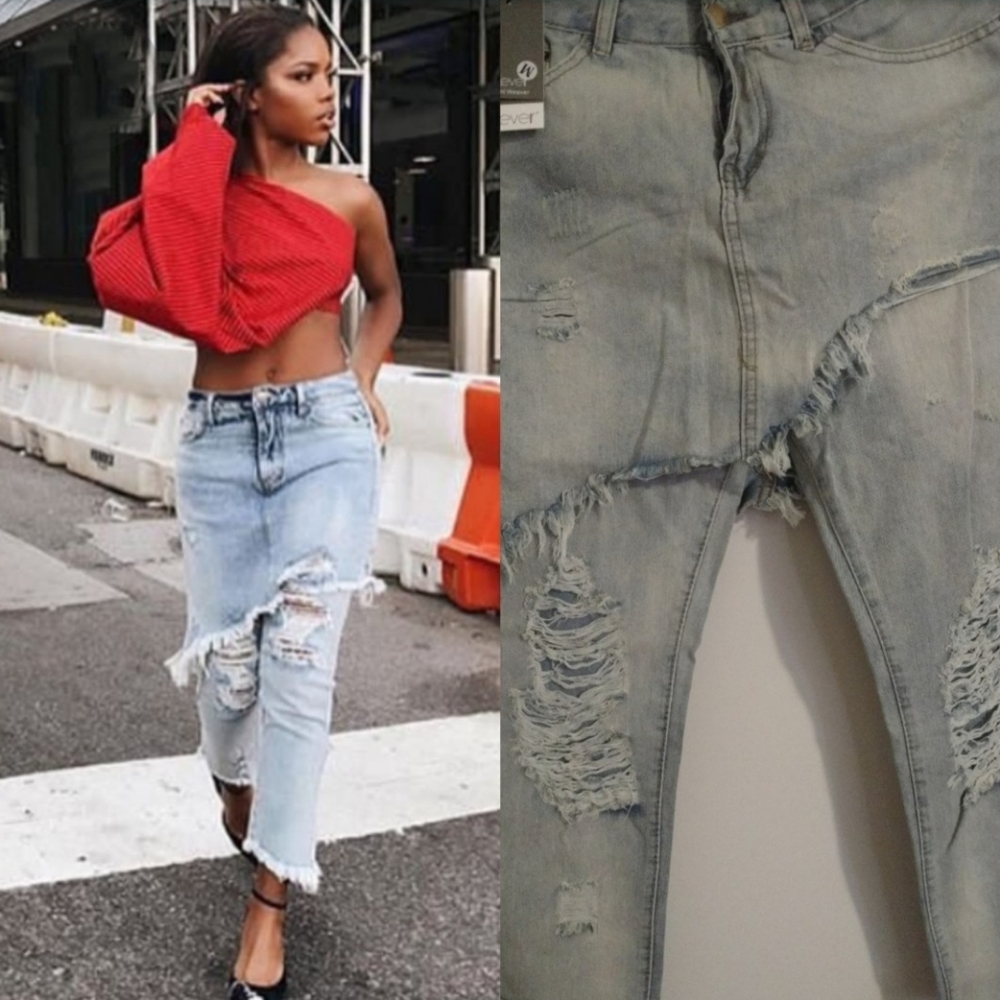Denim skirt-pants (Toronto)